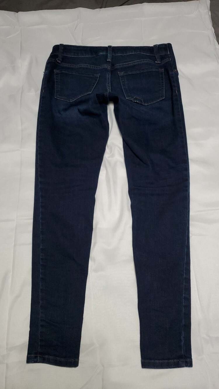 Isabel Maternity by Ingrid & Isabel Skinny Jeans Dark Wash Size 00/24R - Picture 3 of 4